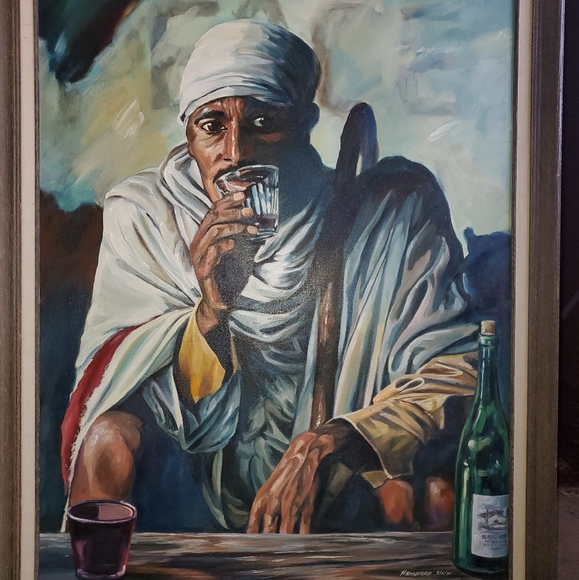 Oil painting on canvas